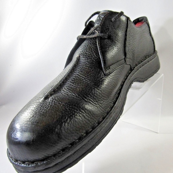 CLARKS Sz 14 Black Lace Up Derby Mens C3A A48 main image 5